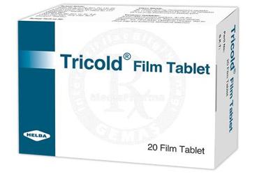 TRICOLD 325 MG таблетки покрытые оболочкой (20 TB) — фото упаковки