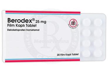 BERODEX 25 MG таблетки покрытые оболочкой (20 таблетки)