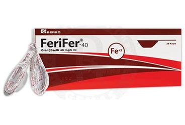 FERIFER-40 раствор для приёма внутрь 40 MG/5 ML 28 KASIK