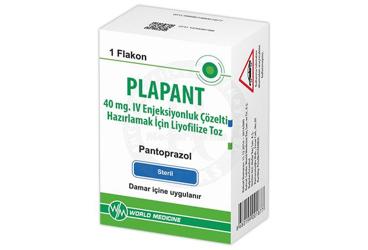 PLAPANT 40 MG IV раствор для инъекций ICIN лиофилизированный порошок ICEREN 1 флакон