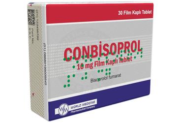 CONBİSOPROL 10 MG таблетки покрытые оболочкой (30 таблетки)