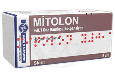 MITOLON %0.1 глазные капли, суспензия