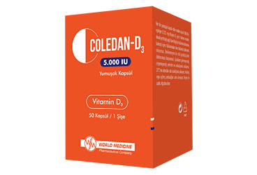 COLEDAN-D3 5000 I.U. мягкие капсулы (50 капсулы)