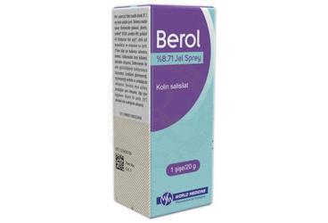 BEROL % 8,71 гель спрей (1 SISE)