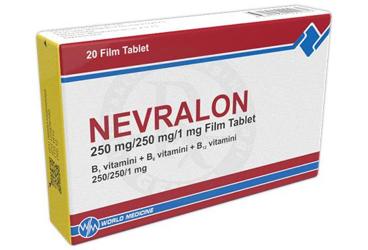 NEVRALON 250 MG / 250 MG / 1 MG таблетки покрытые оболочкой (20 таблетки)