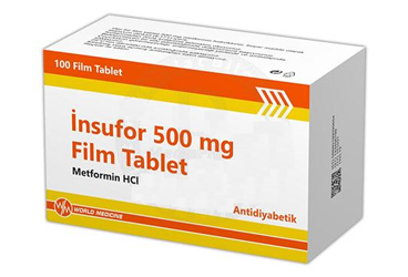 INSUFOR 500 MG таблетки покрытые оболочкой (30 таблетки)