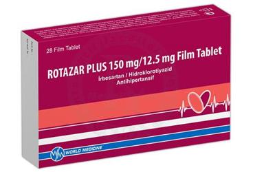 ROTAZAR Plus 150MG/12.5MG таблетки покрытые оболочкой (28 таблетки)
