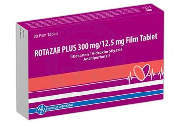 ROTAZAR Plus 300MG/12.5MG таблетки покрытые оболочкой (28 таблетки)