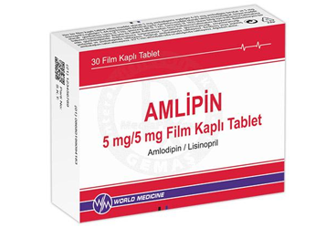 AMLİPİN 5 MG/5 MG таблетки покрытые оболочкой (30 таблетки)