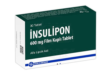 INSULIPON 600 MG таблетки покрытые оболочкой (30 таблетки)
