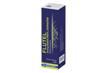 FLUTEL 50 MCG назальный спрей, суспензия