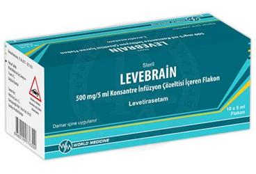LEVEBRAIN 500 MG/5 ML KONSANTRE INFUZYON COZELTISI ICEREN флакон (10 флакон)