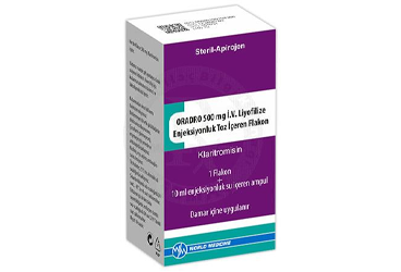 ORADRO 500 MG IV LIYOFILIZE ENJ. порошок ICEREN (1 флакон+1 ампулы)