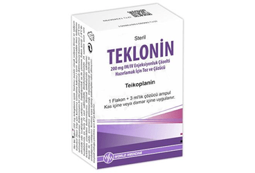 TEKLONIN 200 MG IM/IV раствор для инъекций HAZIRLAMAK ICIN порошок VE COZUCU