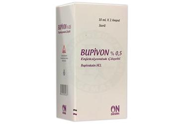 BUPIVON % 0,5 раствор для инъекций (2 ампулы)