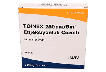 TOINEX 250 MG/5 ML раствор для инъекций (5 ампулы)