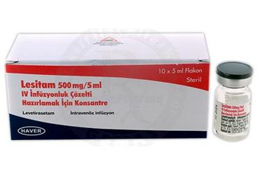 LESITAM 500 MG/ 5 ML раствор для инфузий HAZIRLAMAK ICIN KONSANTRE 10 флакон