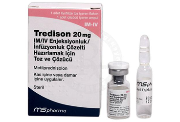 TREDISON 20 MG IM/IV ENJEKSIYONLUK/раствор для инфузий HAZIRLAMAK ICIN порошок VE COZUCU (1 флакон + 1 COZUCU ампулы)