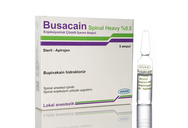 BUSACAIN %0,5 SPINAL HEAVY ENJ.COZ. ICEREN ампулы