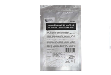 SELFLEKS FLUKOSEL 100 MG/50 ML I.V. INFUZYON COZELTISI ICEREN TORBA