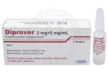 DIPROVER 2 MG + 5 MG/ML ENJEKSIYONLUK суспензия