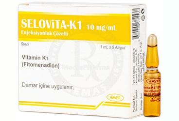 SELOVITA-K1 10 MG/ML раствор для инъекций (5 ADET)