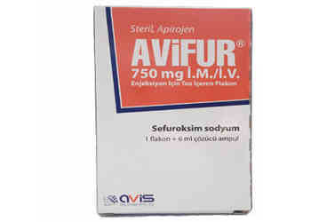 AVIFUR 750 MG IM/IV ENJEKSIYON ICIN порошок ICEREN флакон
