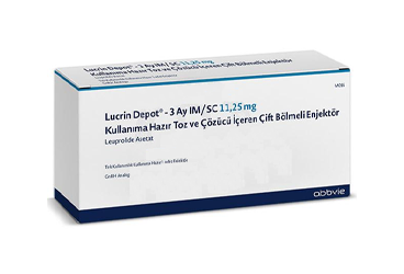 LUCRIN DEPOT 3 AY IM/SC 11,25 MG готовый к применению порошок VE ÇÖZÜCÜ İÇEREN ÇİFT BÖLMELİ ENJEKTÖR