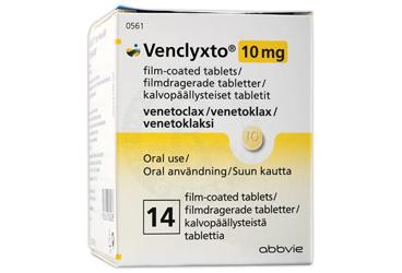 VENCLYXTO 10 MG 14 таблетки покрытые оболочкой
