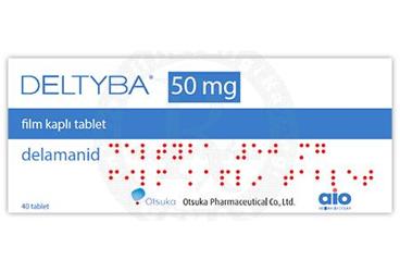 DELTYBA 50 MG 40 таблетки покрытые оболочкой