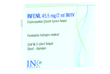 INFENIL 45,5 MG/2 ML IM/IV раствор для инъекций ICEREN ампулы (5 ампулы)