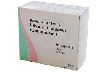 NEFRINOR 4 MG/4 ML IV INF. ICIN ENJ.COZ.ICEREN 10 ампулы