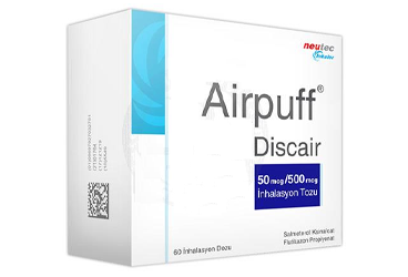 AIRPUFF DISCAIR 50MCG/500 MCG порошок для ингаляций (60 DOZ)