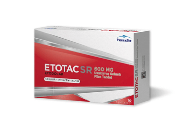 ETOTAC SR 600 MG UZATILMIS SALIMLI таблетки покрытые оболочкой (10 UZATILMIS SALIMLI таблетки покрытые оболочкой)