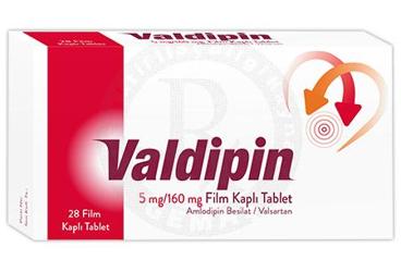 VALDIPIN 5 MG/160 MG таблетки покрытые оболочкой (28 таблетки покрытые оболочкой)