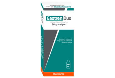 GASTREN DUO 600 MG+ 70 MG + 150 MG/5 ML 100 ML суспензия (100 ML)