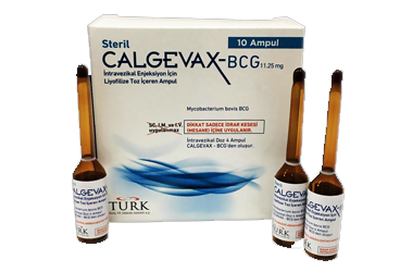 CALGEVAX-BCG 11,25 MG INTRAVEZIKAL ENJEKSIYON ICIN лиофилизированный порошок ICEREN 4 ампулы