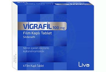 VIGRAFIL 100 MG таблетки покрытые оболочкой (4 таблетки)