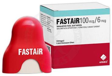 FASTAIR 100 MCG/6 MCG порошок для ингаляций, твёрдые капсулы (120 капсулы)