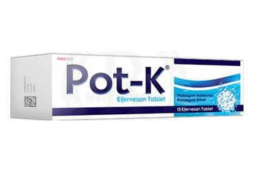 POT-K 1,56 G шипучие таблетки (15 таблетки)