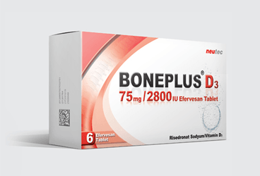 BONEPlus D3 75 MG/2800 IU 6 шипучие таблетки