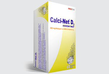 CALCI-NET D3 600 MG/400 IU шипучие таблетки