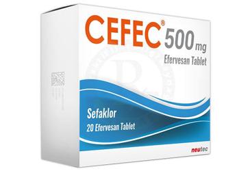 CEFEC 500 MG 20 шипучие таблетки