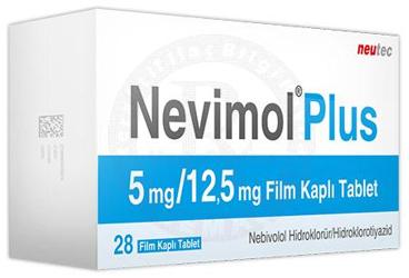 NEVIMOL Plus 5 MG /12,5 MG таблетки покрытые оболочкой (28 таблетки покрытые оболочкой)