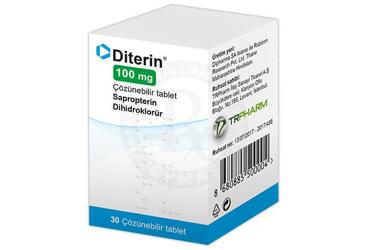 DITERIN 100 MG COZUNEBILIR 30 таблетки