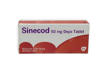 SINECOD DEPO 50 MG 20 таблетки