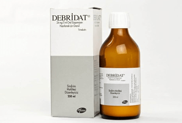 DEBRIDAT 24 MG/5 ML суспензия для приёма внутрь HAZIRLAMAK ICIN гранулы 250 ML