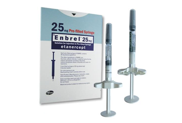 ENBREL 25 MG SC раствор для инъекций ICEREN готовый к применению 4 шприц-ручка