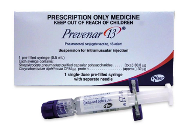 PREVENAR 13/0,5 ML внутримышечная инъекция ICIN SUS. ICEREN KUL.HAZIR шприц-ручка