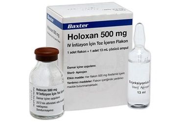 HOLOXAN 500 MG IV раствор для инфузий HAZIRLAMAK ICIN порошок